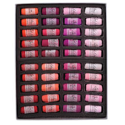 Richeson Soft Handrolled Pastels - Reds, Set of 40