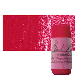 Richeson Soft Handrolled Pastel - Red R27, pastel and swatch
