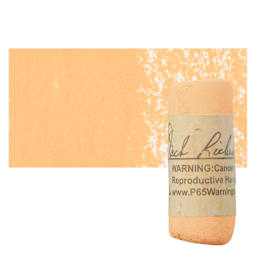 Richeson Soft Handrolled Pastel - Earth Orange EO28, pastel and swatch