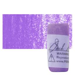Richeson Soft Handrolled Pastel - Violet V11, pastel and swatch