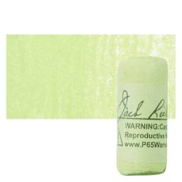 Richeson Soft Handrolled Pastel - Green G8, pastel and swatch