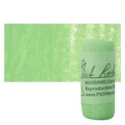 Richeson Soft Handrolled Pastel - Green G37, pastel and swatch