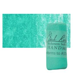 Richeson Soft Handrolled Pastel - Turquoise Green TG5, pastel and swatch