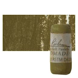 Richeson Soft Handrolled Pastel - Earth Brown EB42, pastel and swatch