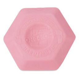 Koh-I-Noor Hexagon Thermoplastic Eraser - Single Eraser, 1-1/2" Pink (color may vary)