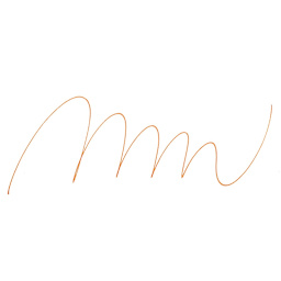 Uni Emott Fineliner - Orange swatch
