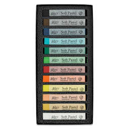 Mungyo Gallery Artists' Soft Pastels - Set of 12 (contents)