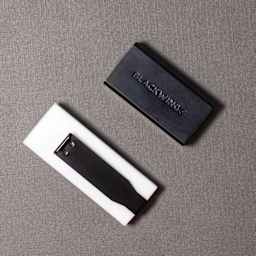 Blackwing Handheld Eraser and Black Holder (eraser and clip out of holder)
