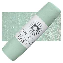 Unison Large Soft Pastel - Blue Green Earth 1 pastel and swatch