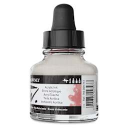Daler-Rowney FW Acrylic Water-Resistant Artists Ink - 1 oz, Shimmering Red  back