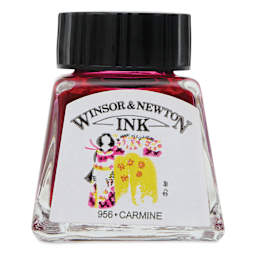 Winsor & Newton Drawing Ink - Carmine, 14 ml