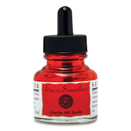 Sennelier Shellac Ink - 30 ml, Scarlet