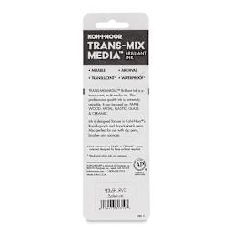 Koh-I-Noor Trans-Mix Media Brilliant Ink - 3/4 oz, Red Violet