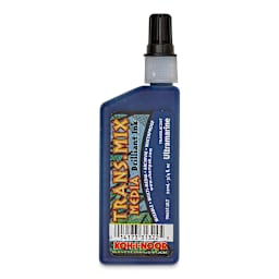 Koh-I-Noor Trans-Mix Media Brilliant Ink - 3/4 oz, Ultramarine