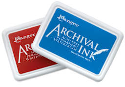 Ranger Archival Ink Pads - Two pads stacked
