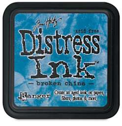 Distress Ink Pad - Cover of Blue Broken China color Ink pad 