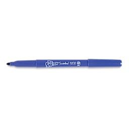 Mr. Sketch Stix Markers - Single Blue Scented Marker shown horizontally