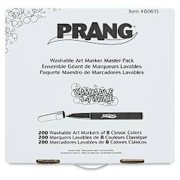 Prang Washable Markers - Master Pack of 200, front of the box