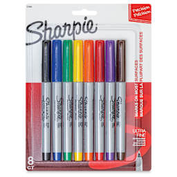 Sharpie Ultra-Fine Point Marker - Assorted Colors, Set of 8