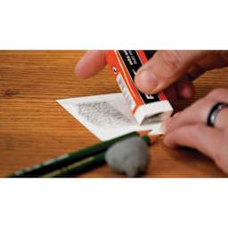 General's Factis Extra Soft Eraser, erasing pencil marks