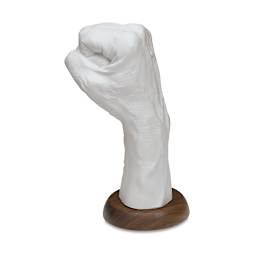 Human Hand Stand - Side of right hand showing fist clenched