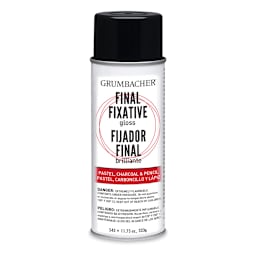 Grumbacher Final Fixative - 11.75 oz, Gloss