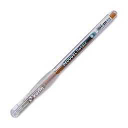 Karin DecoGel Metallic Pen - 306, Orange, cap on