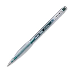 Karin DecoGel Metallic Pen - 320, D. Green, cap off
