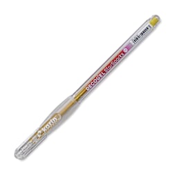 Karin DecoGel StarSparks Pen - 104, Yellow, cap on