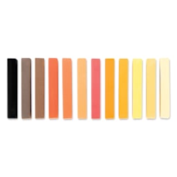 Royal & Langnickel Soft Pastel Set - Set of 12, Earth Tones, out of packaging