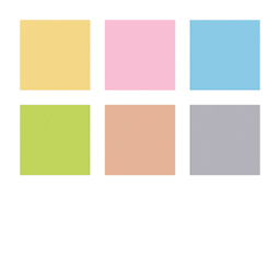 Staedtler Triplus Fineliner Pen - Pastel Colors, Set of 6, swatches