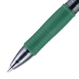 Pilot G2 Gel Pen - 0.7 mm, Green, Fine - close-up of tip