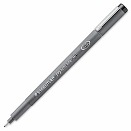 Staedtler Pigment Liner Pen - Black, 0.8 mm