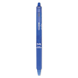 Pilot Frixion Clicker Erasable Gel Pen - Retractable, Blue, Fine