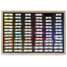 Great American Art Works Pastel Set - Lorenzo Chavez Landscape, Set of 78, pastels inside