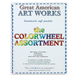 Great American Art Works Pastel Set - Color Wheel, Set of 39, In Package