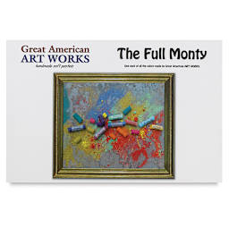 Great American Art Works Pastel Set - Full Monty, Set of 468