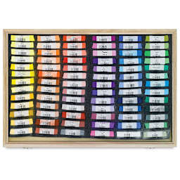 Great American Art Works Pastel Set - Tarbet Floral, Set of 78, pastels inside