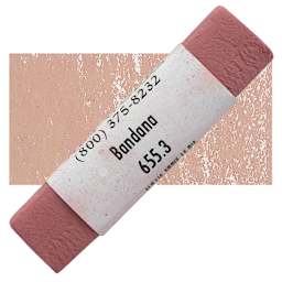 Great American Handmade Pastel - Bandana 3, 655.3 pastel and swatch