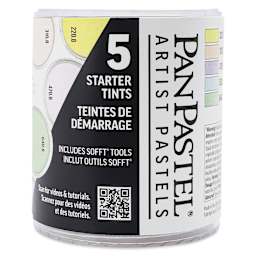 PanPastel Artists’ Painting Pastels Set - Tints, Set of 5 - front of packaging