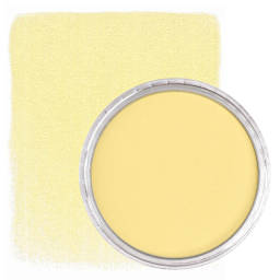 PanPastel Artists’ Painting Pastel - Diarylide Yellow Tint, 250.8, swatch and pan