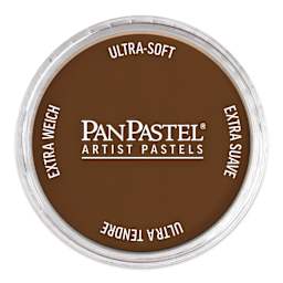 PanPastel Artists’ Painting Pastel - Burnt Sienna Shade, 740.3, pan with lid on
