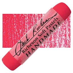 Richeson Handmade Soft Pastel - Red 114 pastel and swatch