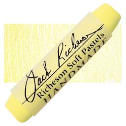 Richeson Handmade Soft Pastel - Yellow 105 pastel and swatch