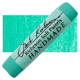 Richeson Handmade Soft Pastel - Green 26 pastel and swatch