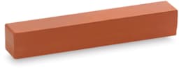 Holbein Artists' Soft Pastel Set - Closeup of single Vermilion pastel at angle