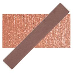 Holbein Artists' Soft Pastel - Pale Brown 1 pastel and swatch