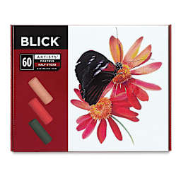 Blick Artists' Soft Pastel Half Stick Set - Assorted Colors, Set of 60 (front of package)