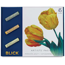 Blick Artists' Soft Pastel Set - Assorted Colors, Set of 45 (front of package)