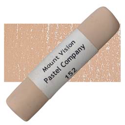 Mount Vision Handmade Pastel - Burnt Sienna 152 pastel and swatch